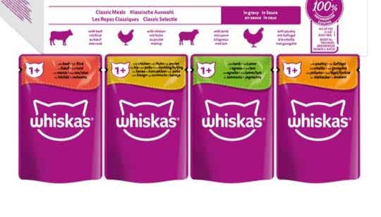 Whiskas maaltijdzakje per stuk