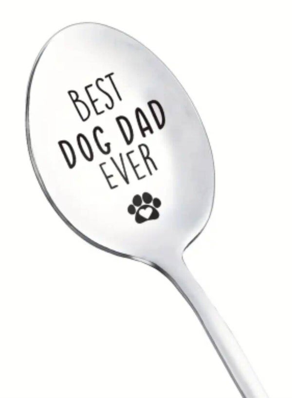 Lange lepel "Best dog dad"
