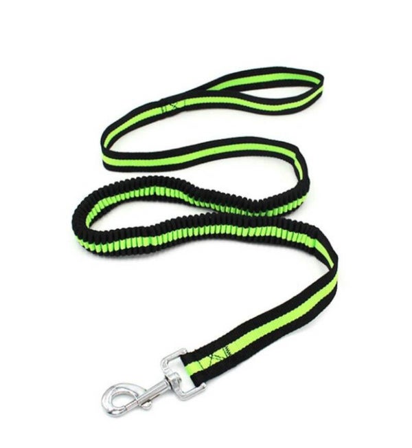 Hondenriem "Schokreductie" Neon geel