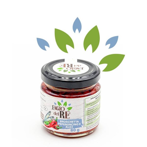 Bruschetta peperoncino e alici 106ML