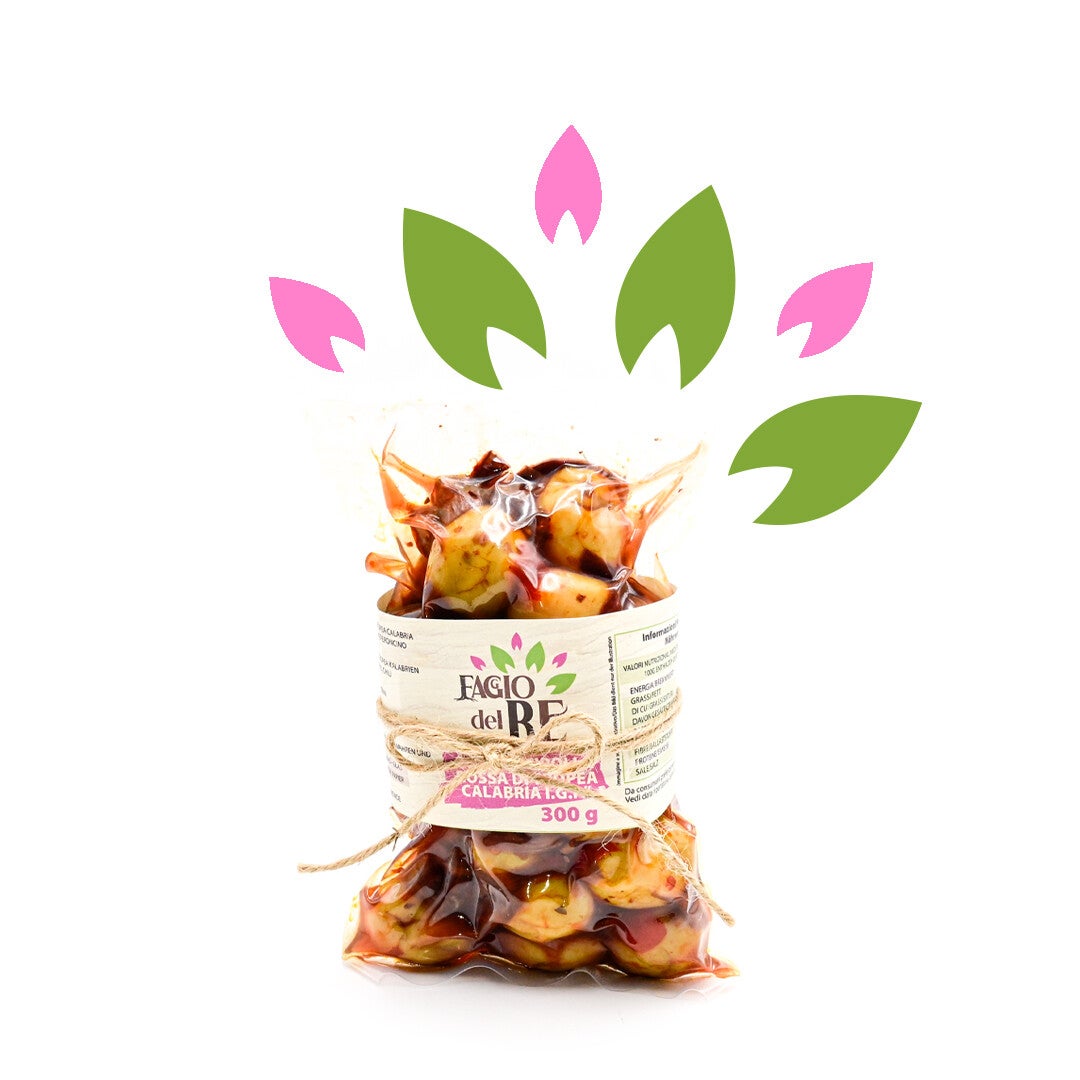 Olive alla cipolla Rossa di Tropea IGP