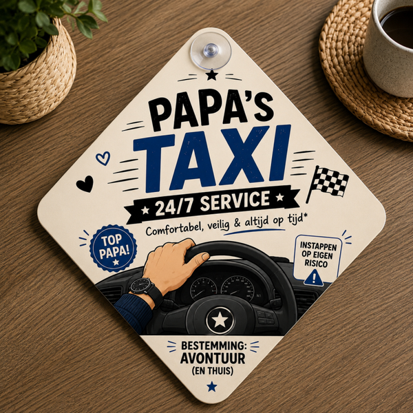 Autobordje | Papa’s taxiservice 24/7
