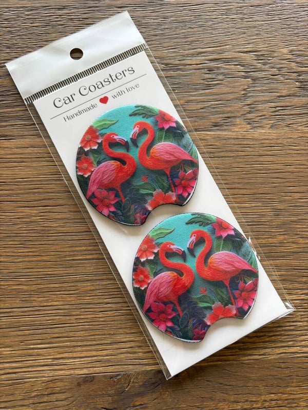 Car Coaster | Flamingo
