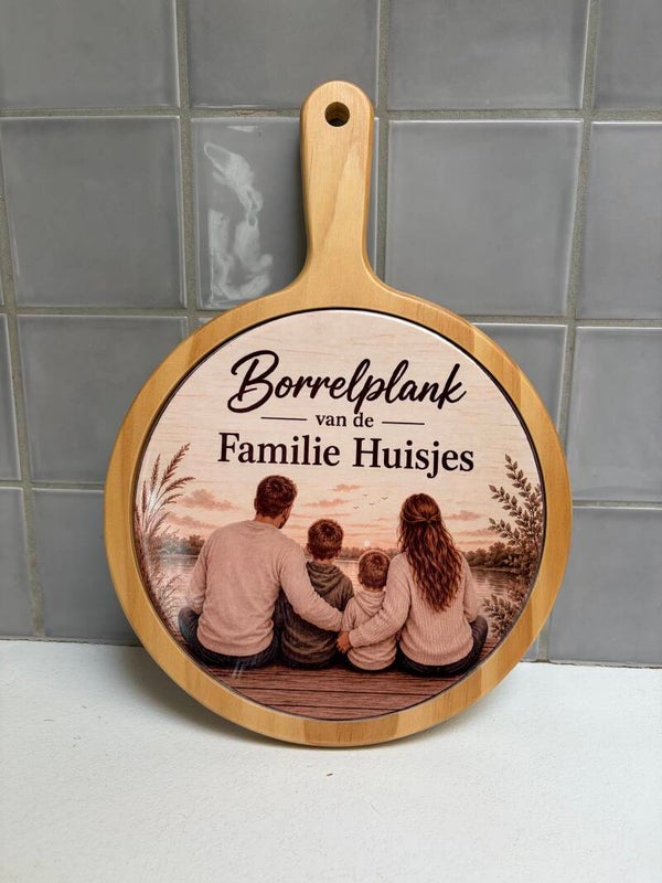 Ronde borrelplank | Eigen ontwerp