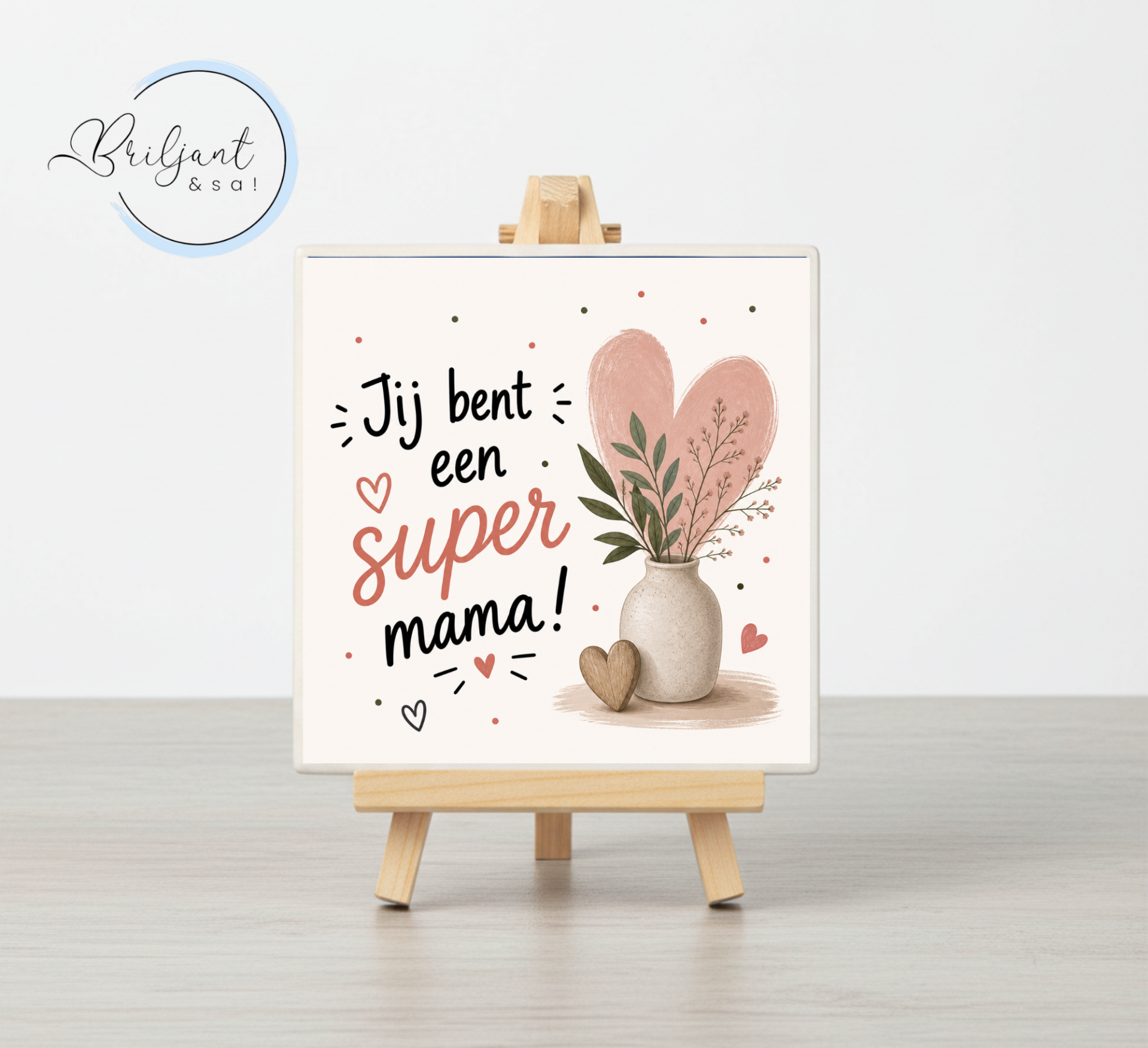 Tegeltje | Jij bent een supermama!