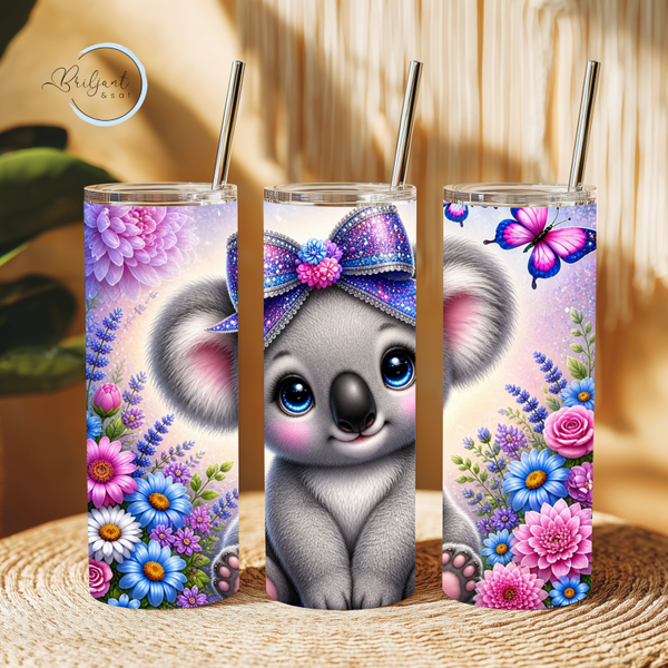 Tumbler | Koala met strik