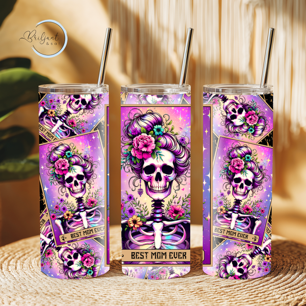 Tumbler | Best mom ever, tarrot kaarten
