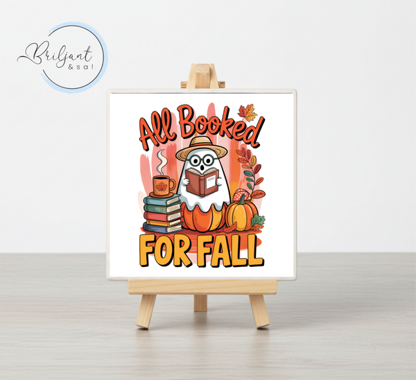 Tegeltje | All booked for fall