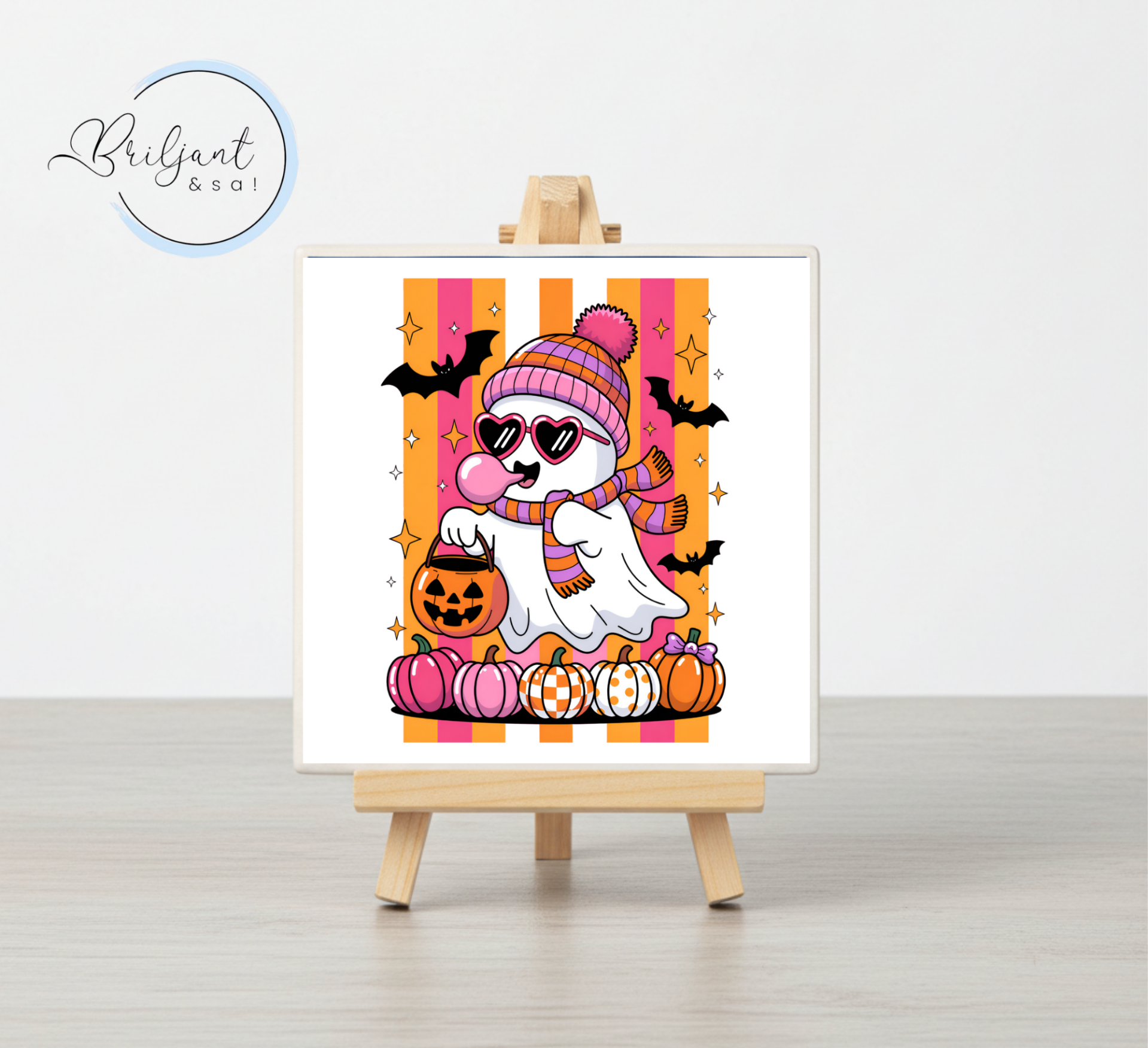 Tegeltje | Cozy spookje
