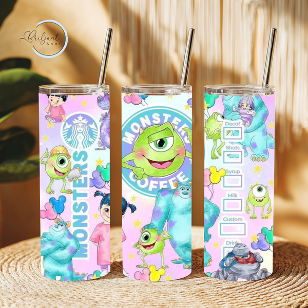 Tumbler | Monster inc. met starbucks