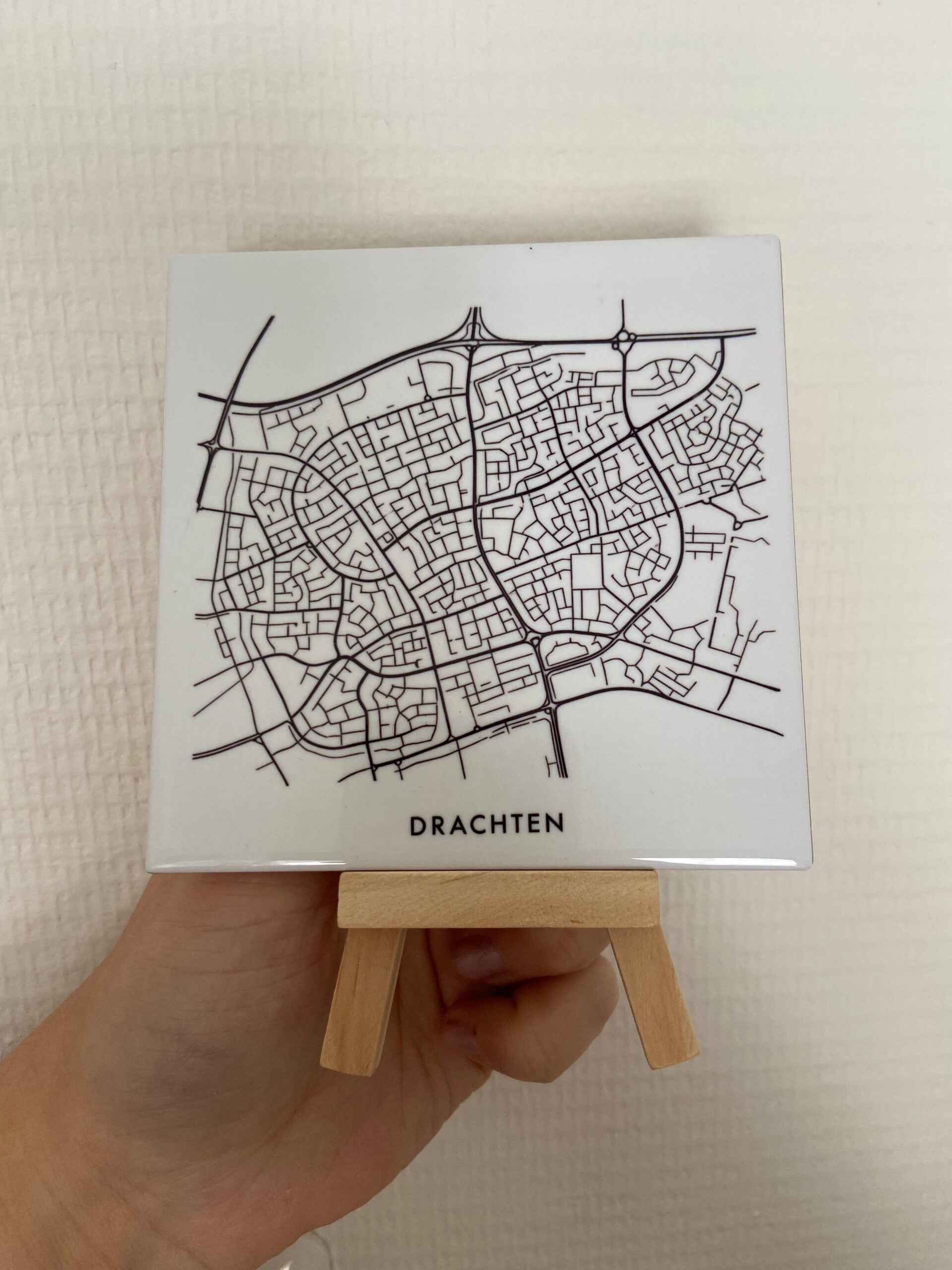 Tegeltje | Plattegrond Plaats