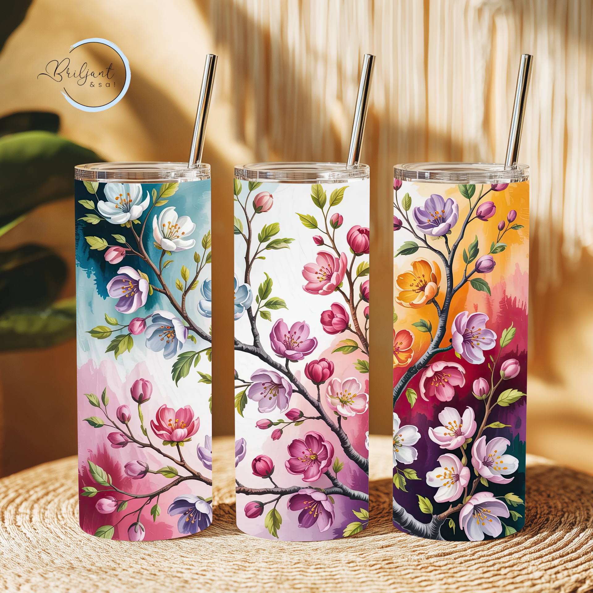 Tumbler | Kersenbloesem meerder kleuren