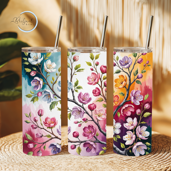 Tumbler | Kersenbloesem meerder kleuren