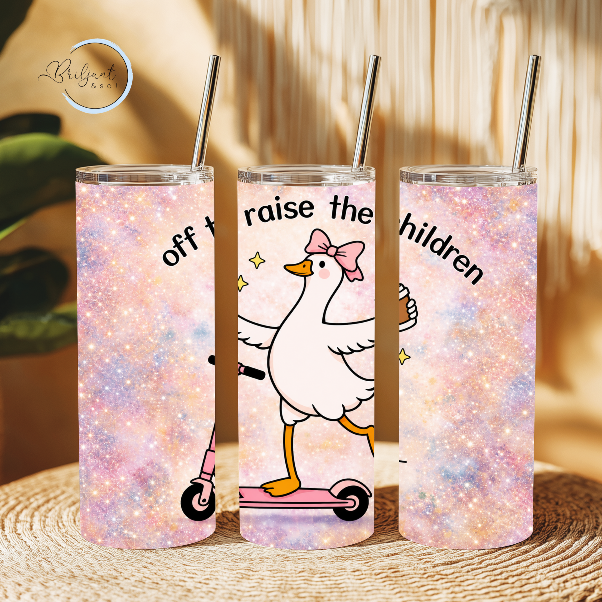 Tumbler | Goose: off to raise the childeren