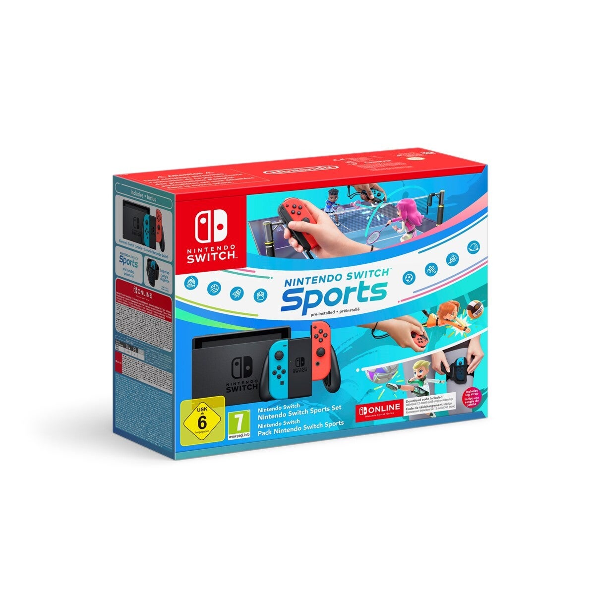 NINTENDO SWITCH SPORTS + 12 MESI NSO