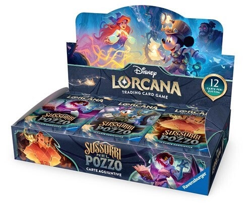 RAVENSBURGER DISNEY: LORCANA - SET SUSSURRI NEL POZZO (24 BUSTE) - ITA