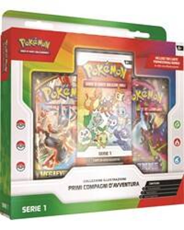 POKEMON - Collezione Illustrazione Primi Compagni d'Avventura