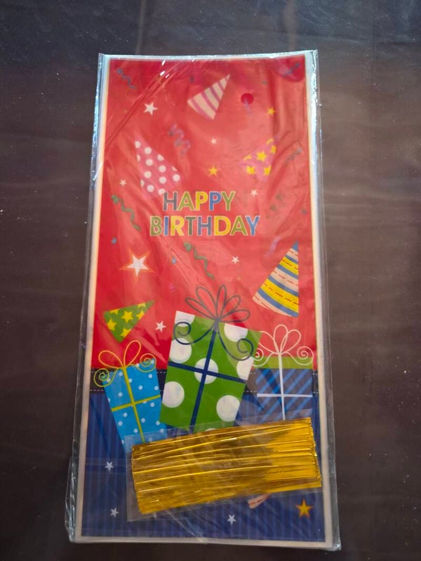 thema zakje happy birthday mix