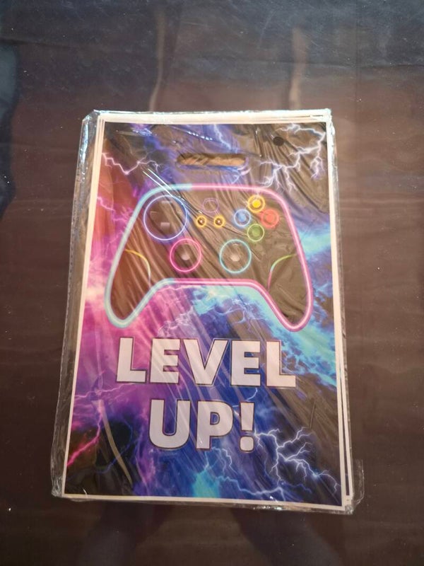 thema zakje level up!