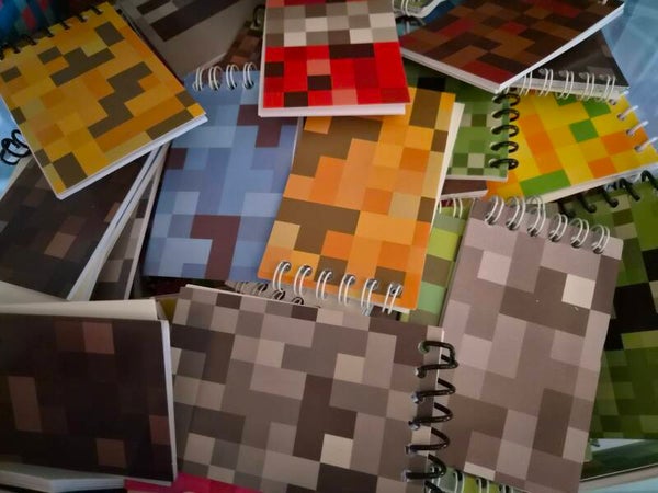Minecraft (imitatie) notitieboekjes