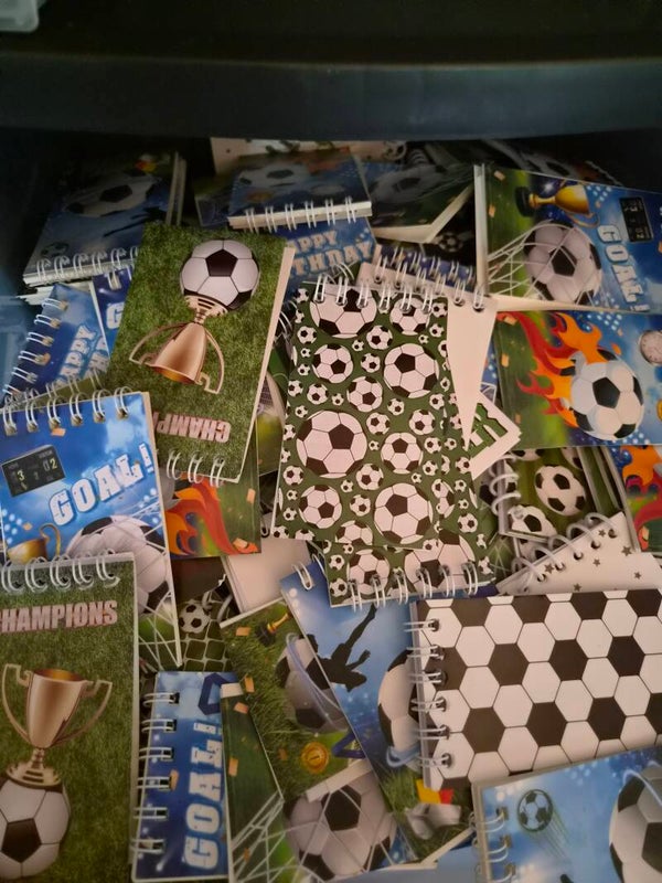 voetbal notitieboekjes
