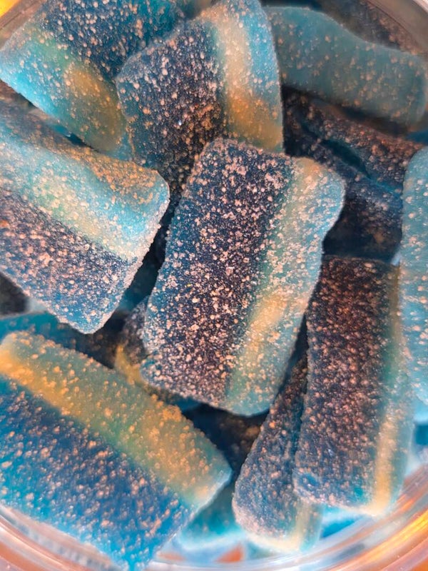 Sour Blue Raspberry wedges------Halal------