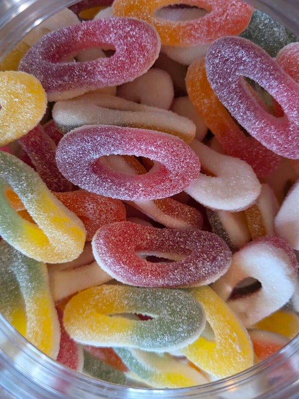 Fizzy fruity rings