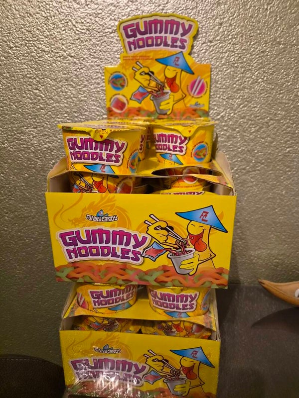 Gummy noodles
