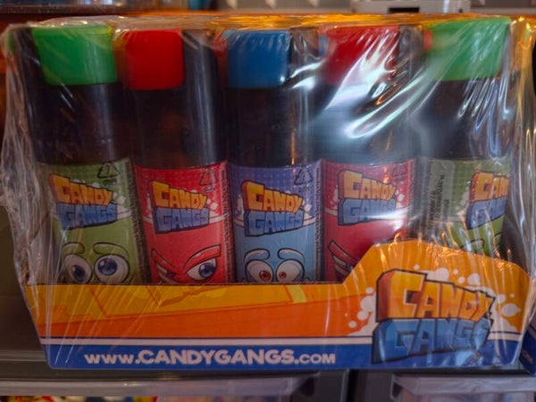 suikervrije candyspray in een aanstekertje
