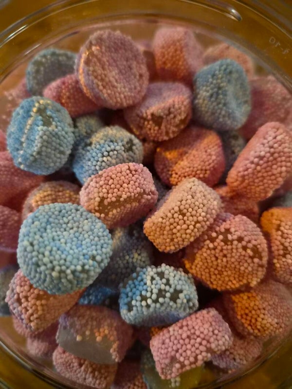 Buttons pink&blue