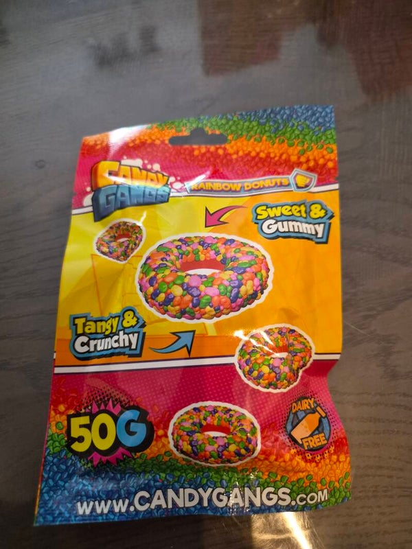 candy gangs Rainbow donuts