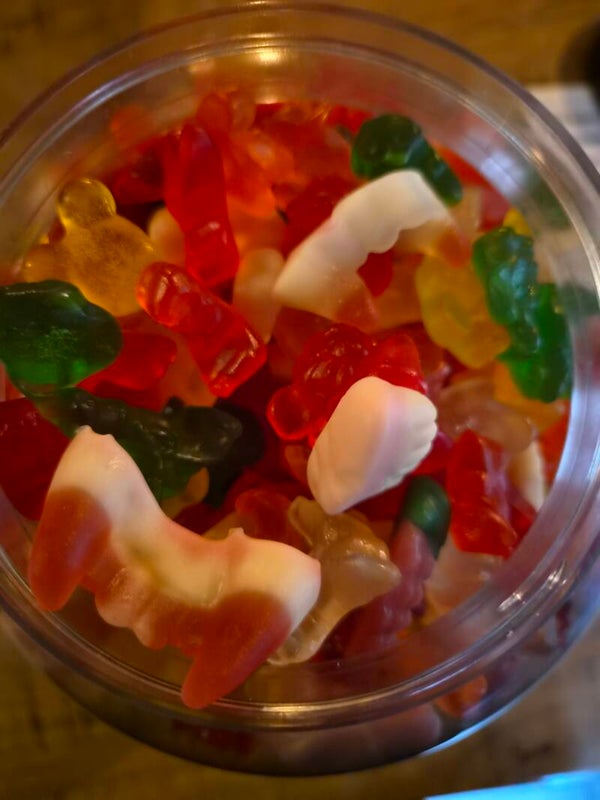 Halloween gummy mix
