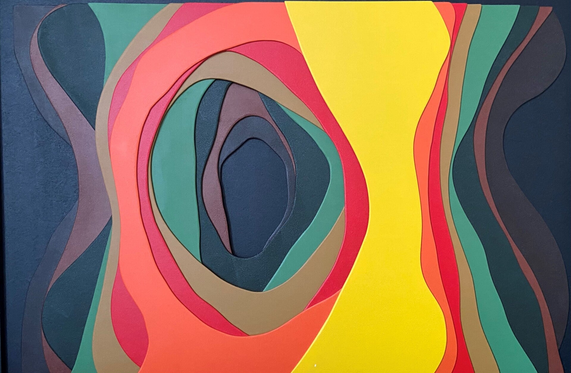 3D (MDF) Multicolor 80x120 cm