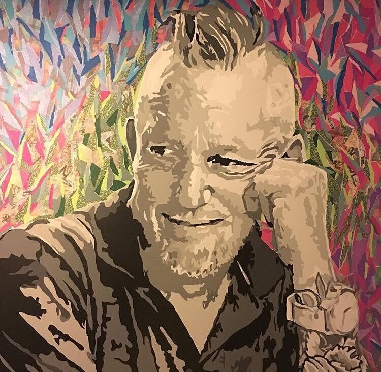 Paper-art portret Harold (opdracht)