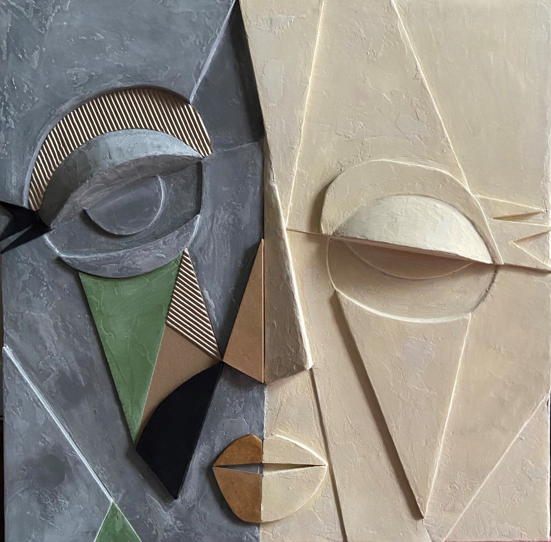 Imperfectie 80x80 cm