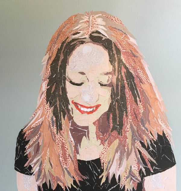 Paper-art schilderij Maaike (opdracht)