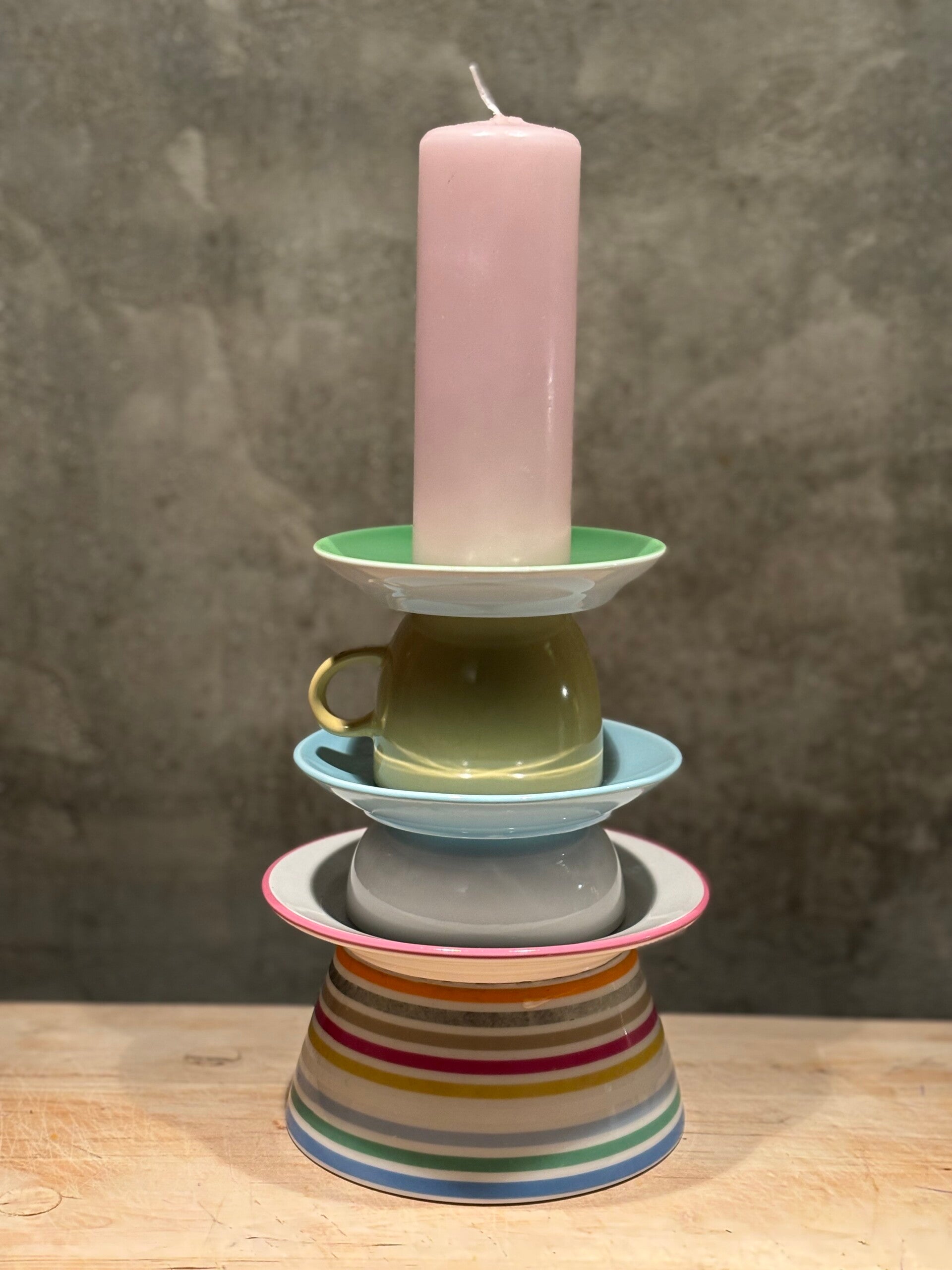 Kandelaar scandie (hoogte 25 cm)