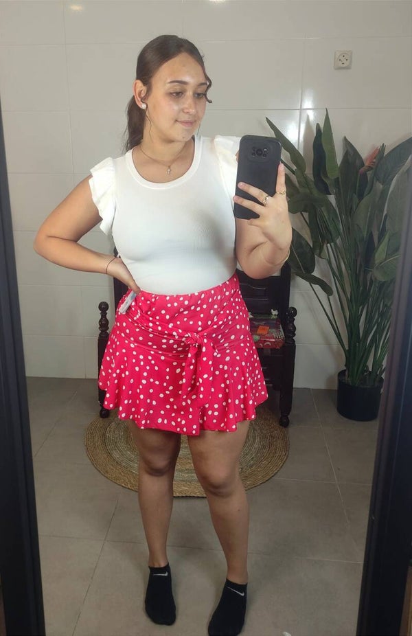 FALDA PANTALÓN TOPITOS