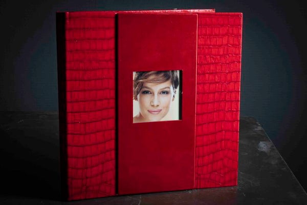 Luxe portret-albums 30x30 cm met 24 bladen