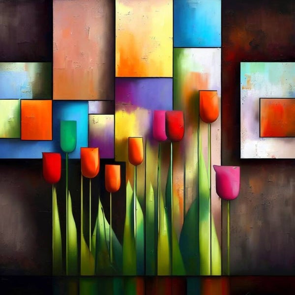 Abstract-Tulpen Divers 211