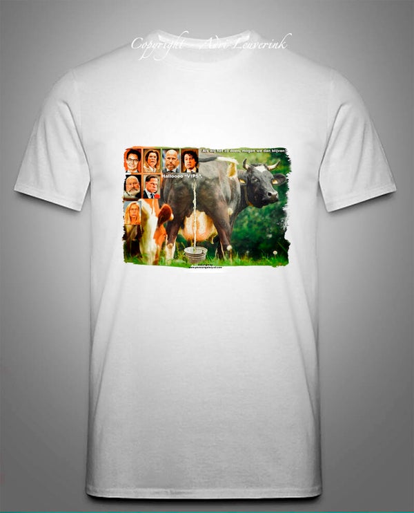 T-shirts. Boer & politiek. 4