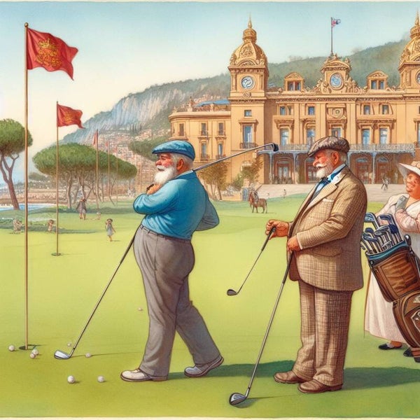 GOLF Kunst/illustraties Nr  40