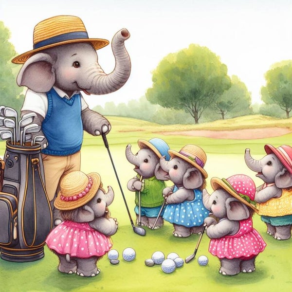 GOLF Kunst/illustraties Nr 623