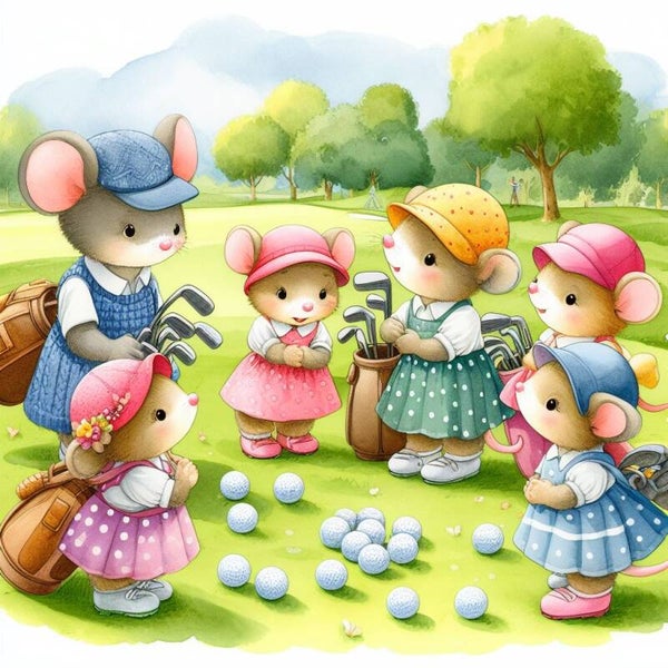 GOLF Kunst/illustraties Nr 628