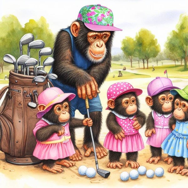 GOLF Kunst/illustraties Nr 634