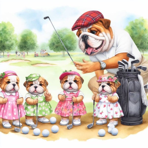 GOLF Kunst/illustraties Nr 666