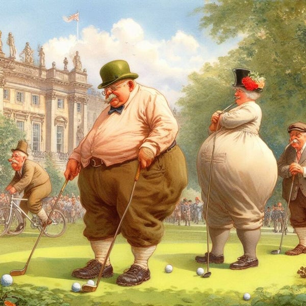 GOLF Kunst/illustraties Nr  75