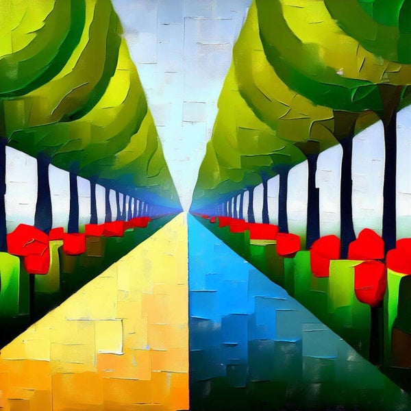 Abstracte landschappen 709