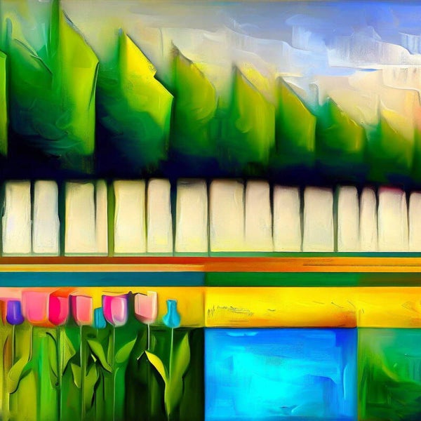 Abstracte landschappen 880