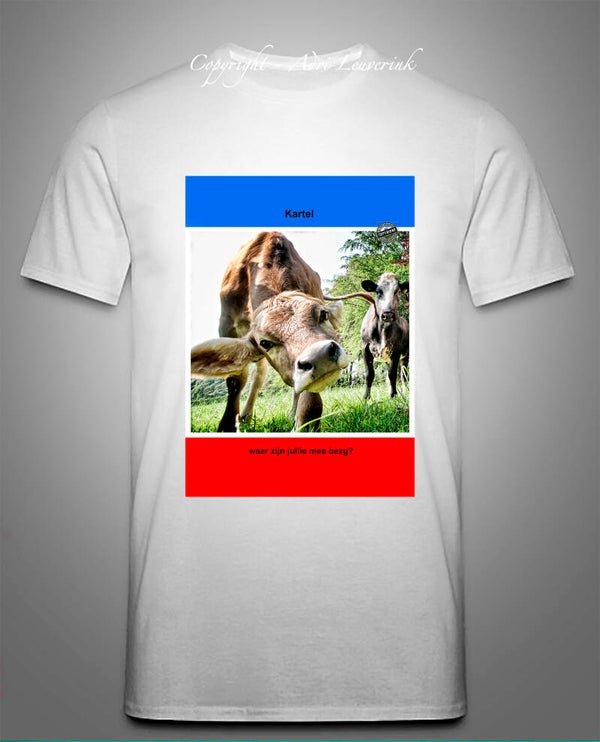 T-shirts. Boer & politiek. 125